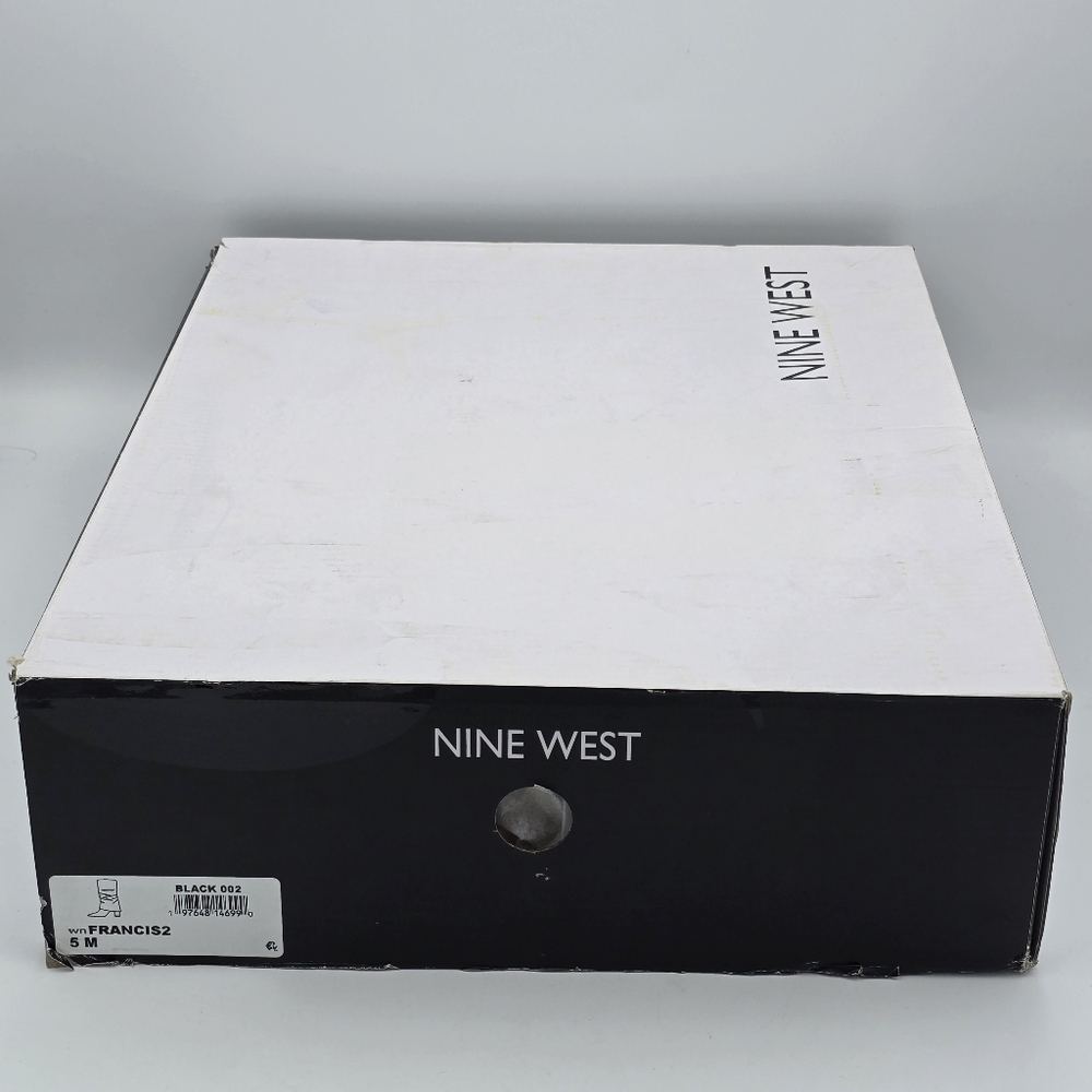 NIB Nine West Francis2 Fold Over Cuff Mid Calf Block Heel Dress Boots, Women's 5 - Picture 14 of 16